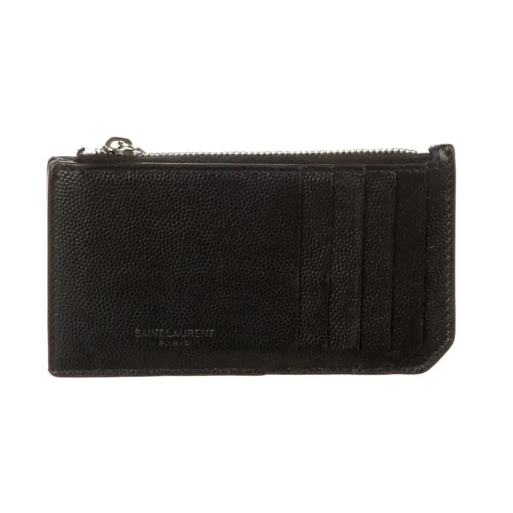 Saint Laurent Fragments Leather Wallet - Picture 2 of 2